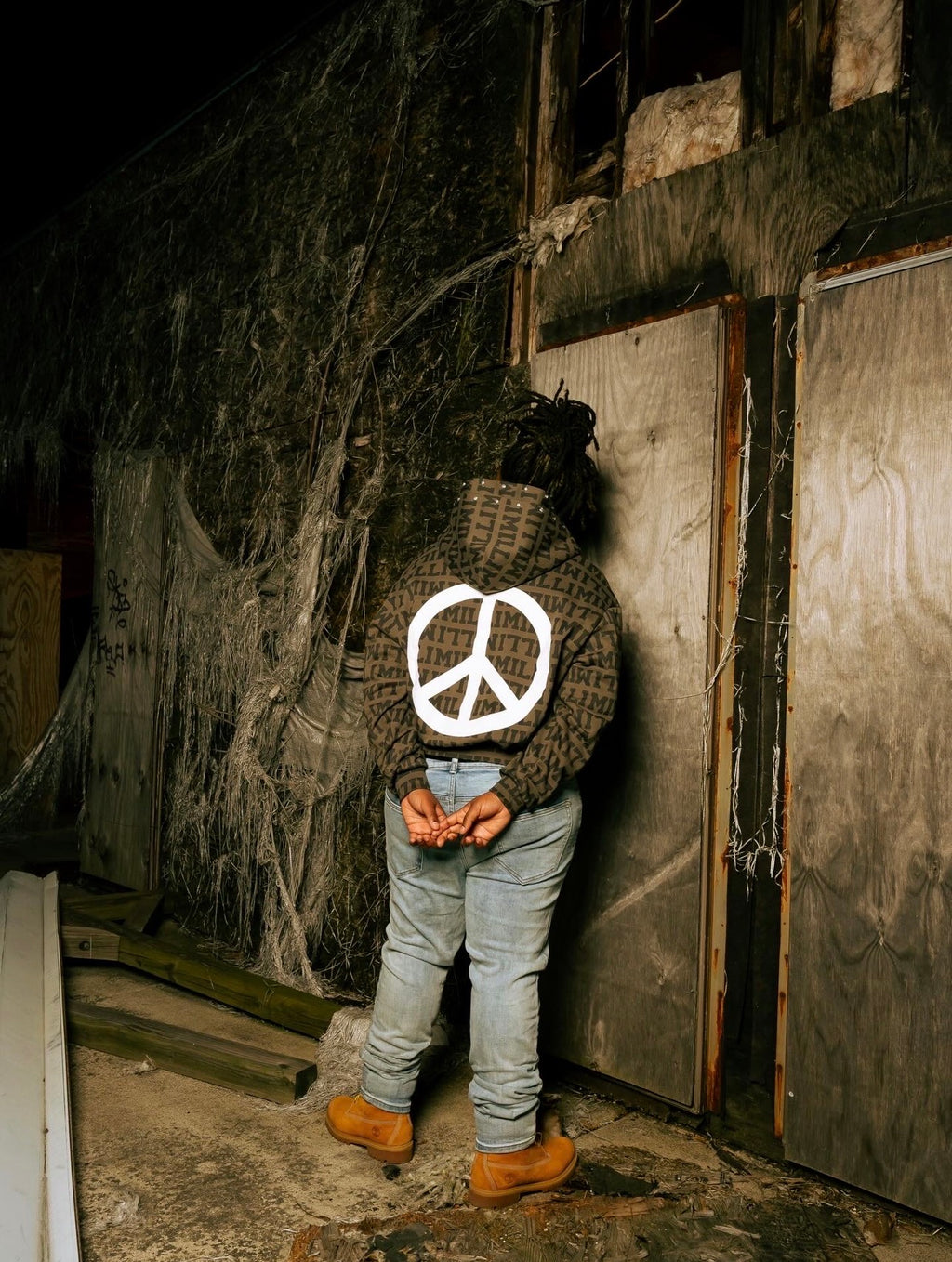 'MILLI' DOUBLE ZIP-UP DUST BROWN